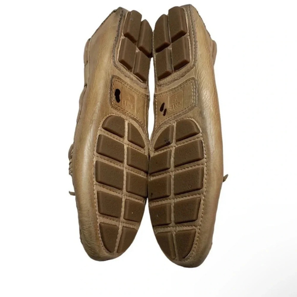 Frye Reagan Brown Campus Driver Flats Size 8.5 - Picture 9 of 10